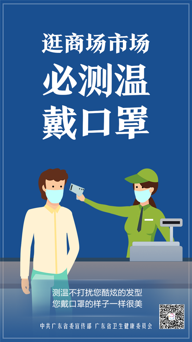 日常防疫多语种宣传画